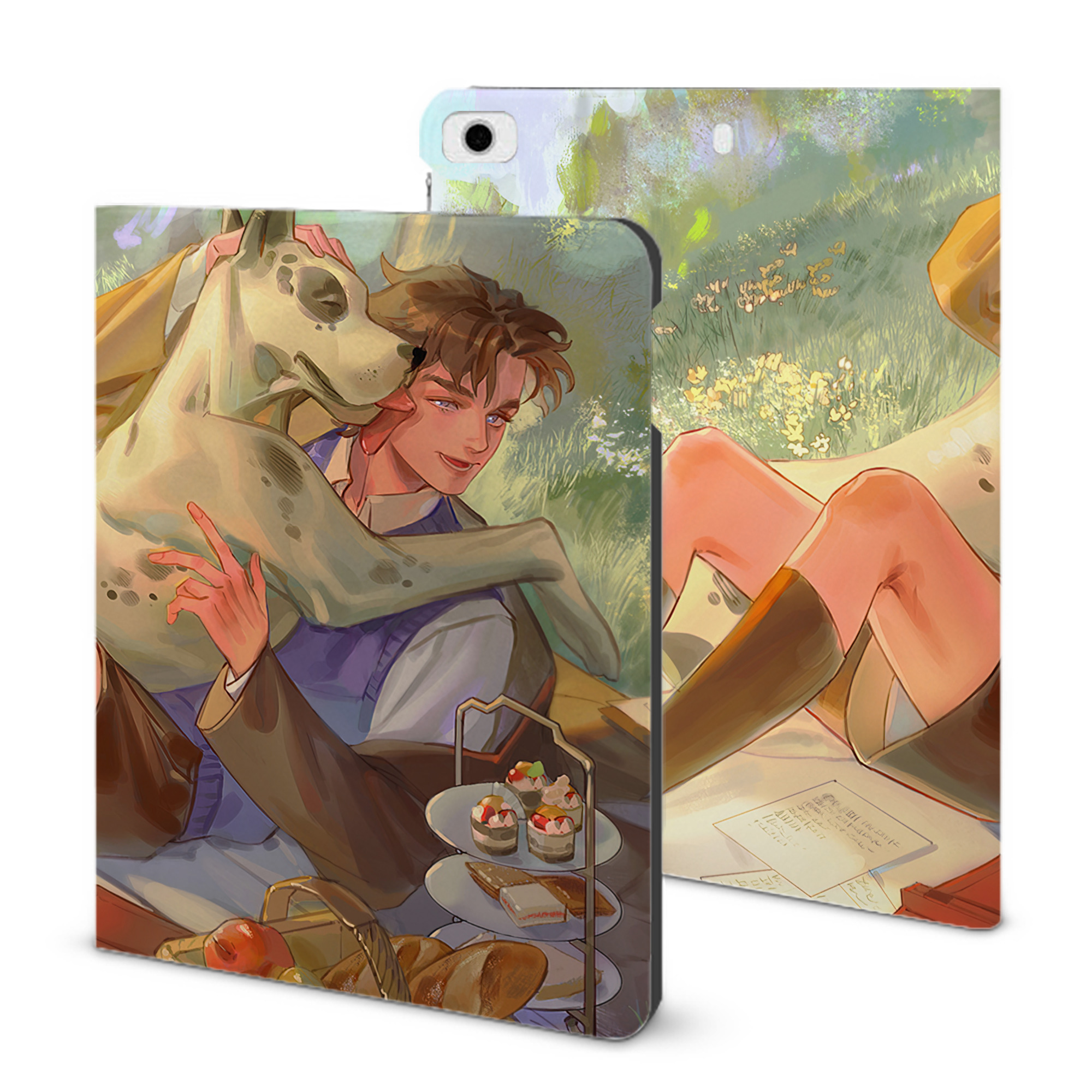 （画像用） ジョジョの奇妙な冒険 JoJo's Bizarre Adventure IPad ケース ブック型 PUレザー TPU 耐衝撃 軽量 薄型 ペン収納なし 全面保護 IPad 各モデル対応